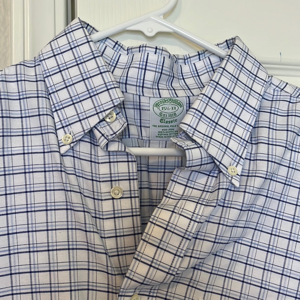 Mens Brooks Brothers. Classic polo non iron.